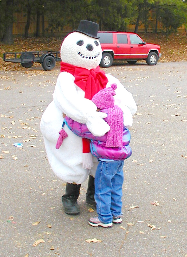 Hugs for Frosty!